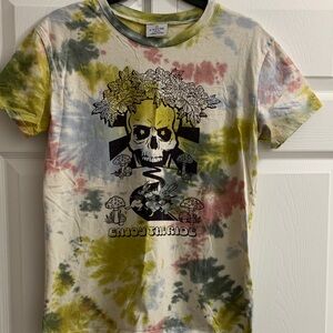 Empyre Multicolor Tie-Dye Skull Tee